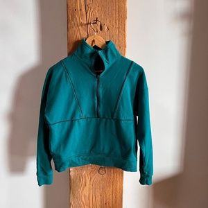 Richer Poorer Stretch Terry Half Zip Pullover